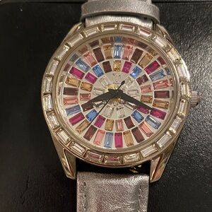 Silver Multicolor Watch